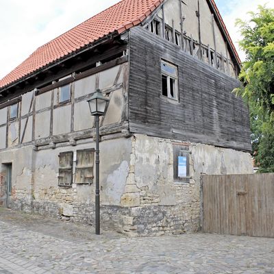 Historisches Fachwerkhaus in Kroppenstedt ( Nhe Quedlinburg / Wernigerode )