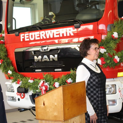 Fahrzeugübergabe LF 20 Kat-S Feuerwehr Kroppenstedt