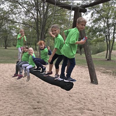 Abenteuerspielpatzes in Schadeleben der Grundschule Kroppenstedt