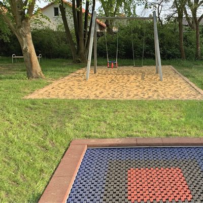 Spielplatz Unter den Linden in Großalsleben in der Siedlung Süd bei Oschersleben