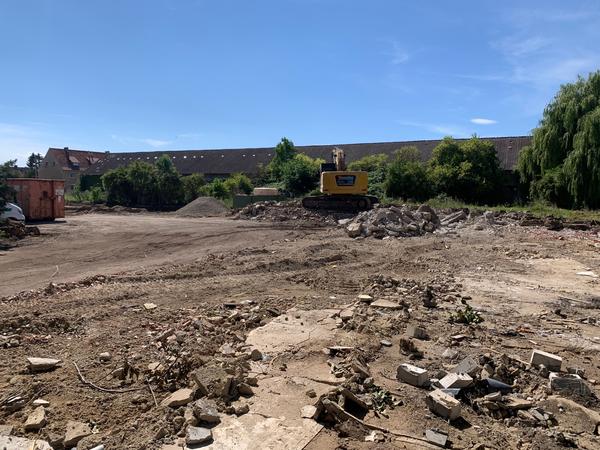 Abbruch Edelhof Stadt Gröningen - Stadtentwicklung in Sachsen-Anhalt