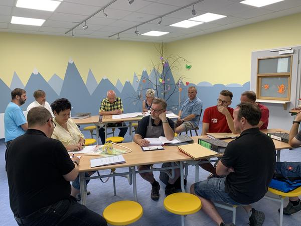 Bauanlaufberatung Sanierung der Grundschule Kroppenstedt im Landkreis Börde (Sachsen-Anhalt) im August 2020