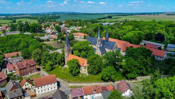 Kloster Hamersleben - Klosterkirche St. Pankratius - Straße der Romanik Sachsen-Anhalt im Landkreis Börde