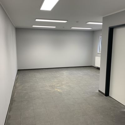 Herren-Umkleide im Neubau Sozialtrakt Feuerwehr Gröningen