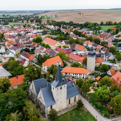 Martinikirche und Eulenturm Stadt Kroppenstedt
