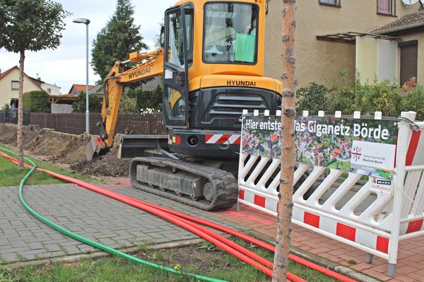 Ausbau des kommunalen Glasfasernetzes mit der Breitbandförderung der Bundesrepublik Deutschland in der Verbandsgemeinde Westliche Börde im Landkreis Börde (Sachsen-Anhalt)