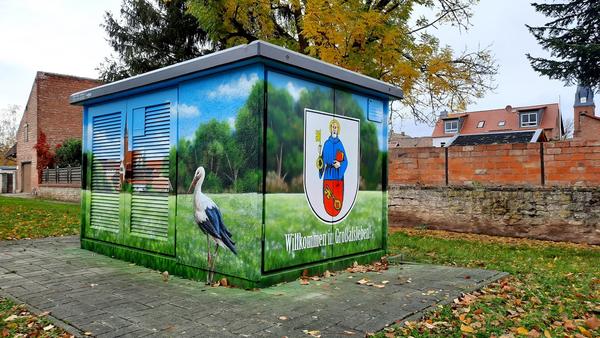 Trafostation der Avacon in Großalsleben von art-efx aus Potsdam gestaltet