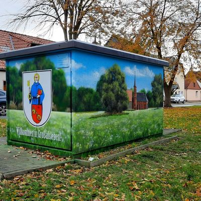 Trafostation der Avacon in Großalsleben von art-efx aus Potsdam gestaltet