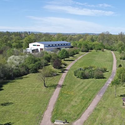 Eingangsbereich Zuckerpark Gr&ouml;ningen
