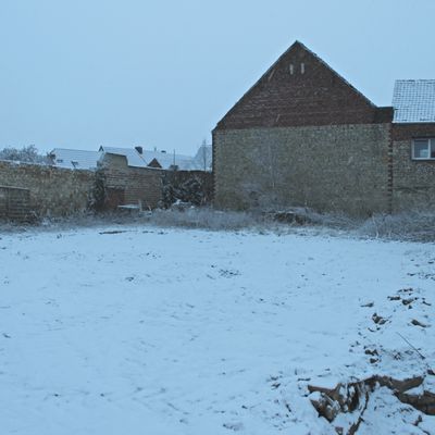 Bauflche in Kroppenstedt - Ansicht im hinteren Grundstck