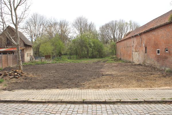 Grundstück / Bauland in Gunsleben bei Wackersleben - Straßenansicht