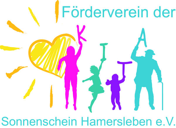 Logo vom Förderverein der Kita Sonnenschein Hamersleben e.V.