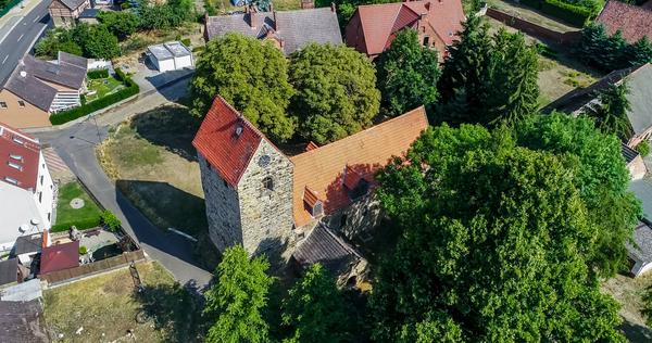 Ottleber Stephanuskirche - Luftaufnahme