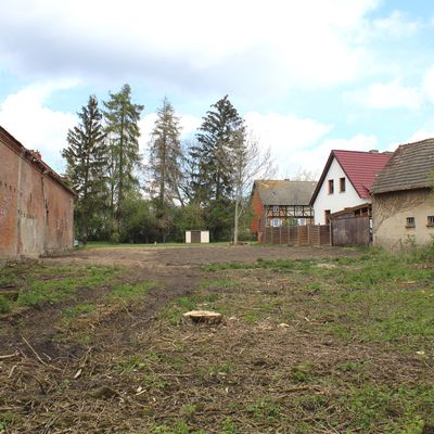 Bauland Gunsleben bei Htensleben - Blick aus dem Garten