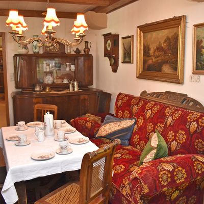 So sah es einst in Ausleber Wohnzimmern aus.