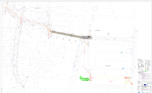 Lageplan Gemeinde Am Großen Bruch / OT Wulferstedt Herstellung eines Ortsentwässerungssystems mit Regenwasserrückhaltung