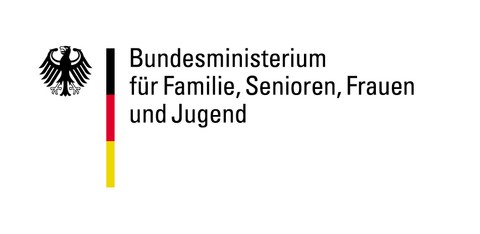 Logo Bundesministerium für Familie, Senioren, Frauen und Jugend