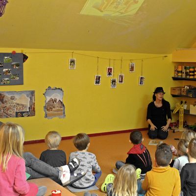 bundesweiter Lesetag in der Sprach-Kita in Kroppenstedt