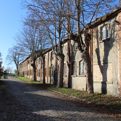 Ansicht vom Steinberg Hollandkaufhalle Hamersleben