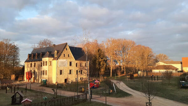 Baustelle Schloss Trautenburg
