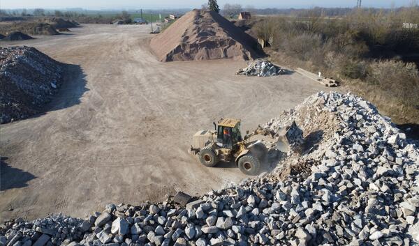 Recycling- und Bodenaufbereitungsanlage Gröningen bei Halberstadt, Magdeburg, Quedlinburg