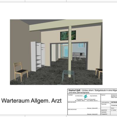 Virtualisierung Hausarztpraxis im Edelhof Gröningen