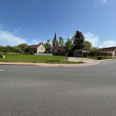 Baugrundst&uuml;ck in Ausleben bei Braunschweig - 770 m&sup2; mit Kirchturmblick, voll erschlossen & Kinderbonus