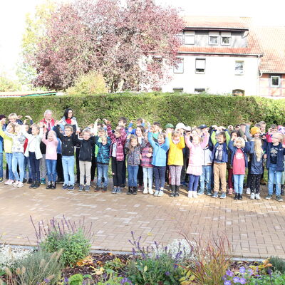 Spatenstich Ersatzneubau Grundschule Hamersleben