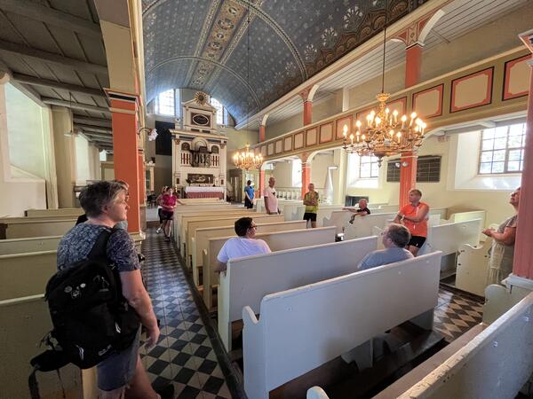 Mit dem Rad durch die Verbandsgemeinde - Besuch der Martini-Kirche in Wulferstedt