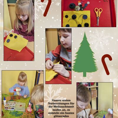 Werkstatt: Nadel und Faden - Kita Rasselbande