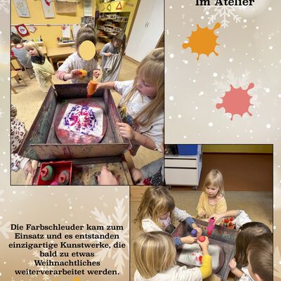 Im Atelier - Kita Rasselbande