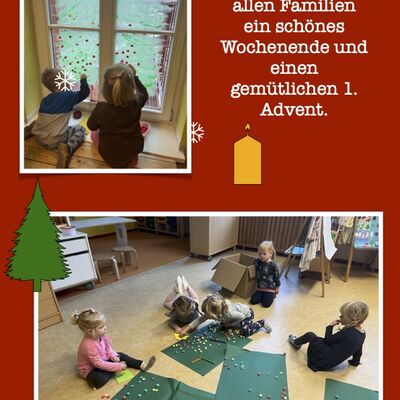 Die Kita Rasselbande informiert - Weihnachten steht vor der T&uuml;r