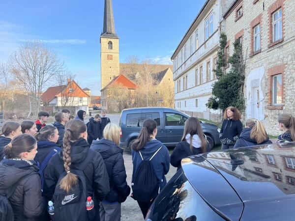 Deutsches Fachwerkentrum Quedlinburg führt gemeinsam mit der Stadt Gröningen und dem BördeCampus Projektewoche durch