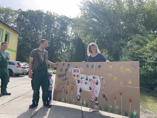 Projektwochen Milch - Kita »Sonnenschein" in Hamersleben