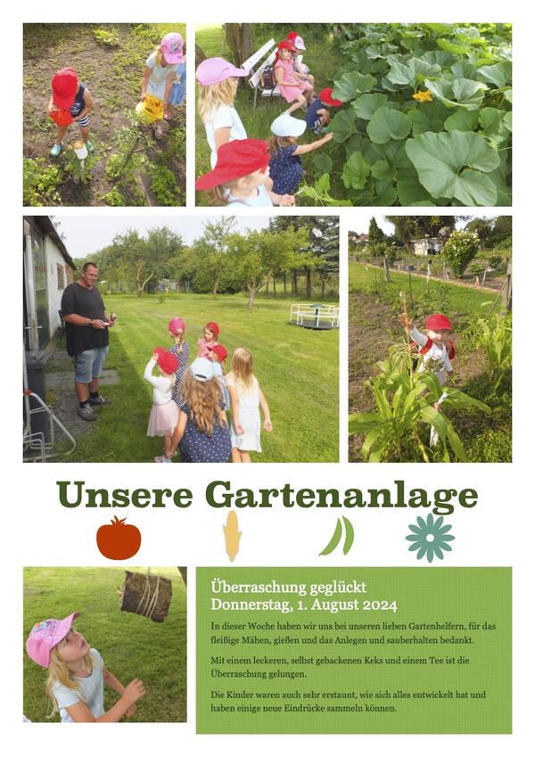Unsere Woche- Die Kita Rasselbande informiert