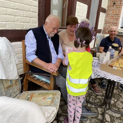 Geburtstagsst&auml;ndchen Kita Sonnenschein zur Diamanten Hochzeit