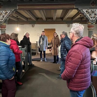 Vorstellung des Projekts Kultur am Kirchplatz Vier in Gröningen
