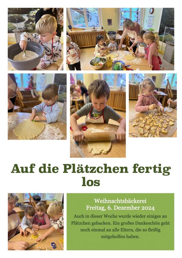Unsere Woche- Die Kita Rasselbande informiert