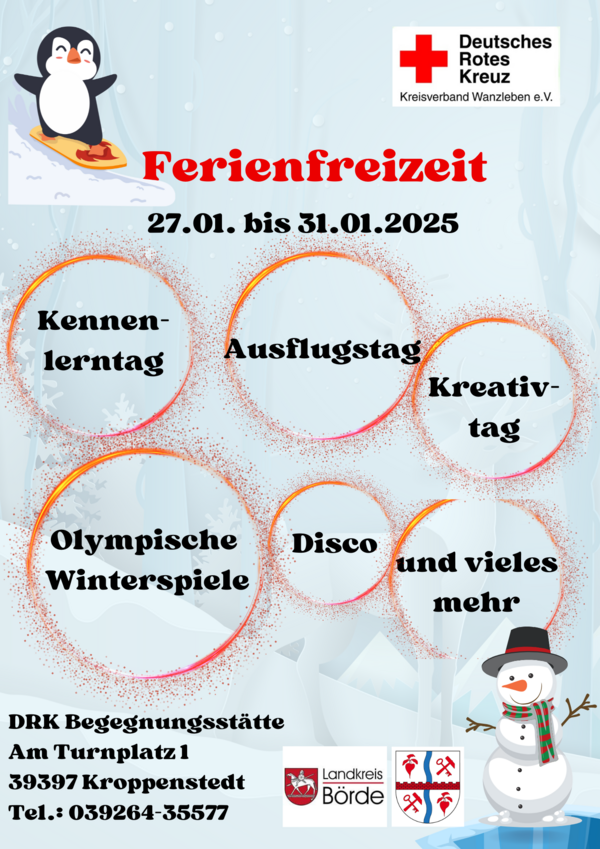 Winterferienfreizeit - MGH Kroppenstedt