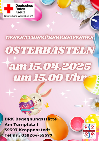 Flyer Osterbasteln