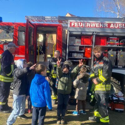Tat&uuml;tata - die Feuerwehr im Hort &raquo;Villa Einstein&laquo;, Ausleben
