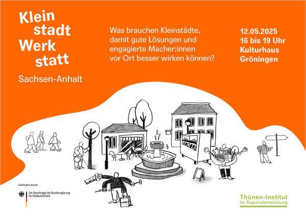 Herzliche Einladung zur Kleinstadtwerkstatt!