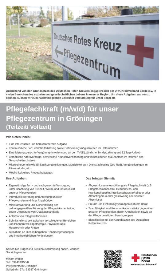 Pflegefachkraft (m_w_d)  Pflegezentrum in Gröningen  (1)