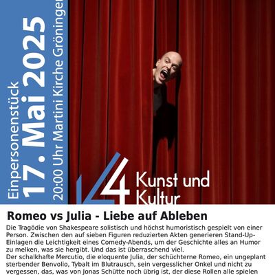 Romeo vs Julia - Liebe auf Ableben - Theater von KirchplatzVier e.V.