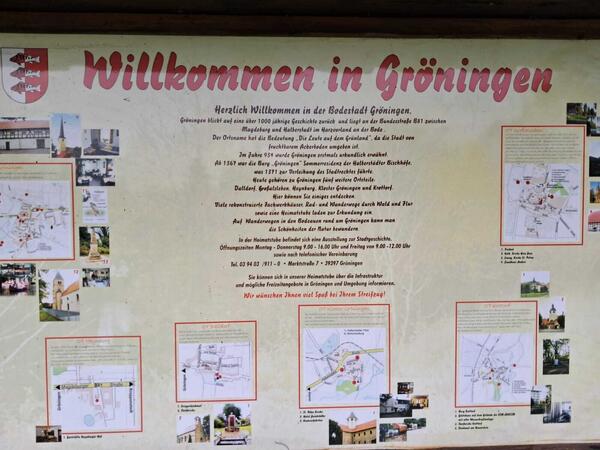 Neue Infotafeln für Gröningen: Deine Ideen zählen!