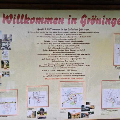 Neue Infotafeln für Gröningen: Deine Ideen zählen!