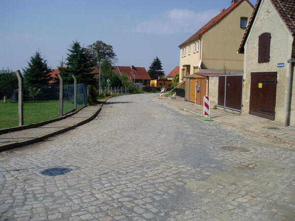 Fördermittelbescheid für den Grundhaften Ausbau der Nussstraße des 1. BA in Ausleben