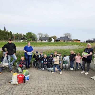 Der »Grüne Stammtisch« startet eine Aktion mit den Kita-Kindern, Ausleben
