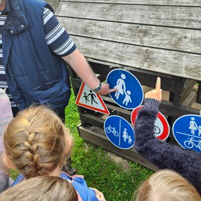 Verkehrserziehung in der KiTa, »Schloss Trautenburg«- Ausleben