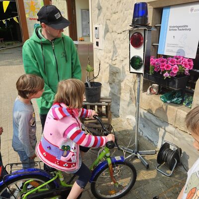 Verkehrserziehung in der KiTa, »Schloss Trautenburg«- Ausleben